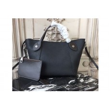 Louis Vuitton M54350 Hina PM Mahina Leather Bags Black Louis Vuitton M54350 Hina PM Mahina Leather Bags Black