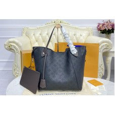 Louis Vuitton M54350 hina pm bag in Black Mahina perforated calf leather Louis Vuitton M54350 hina pm bag in Black Mahina perforated calf leather