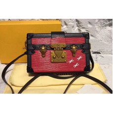 Louis Vuitton M54651 Petite Malle Bags in Red Epi Leather