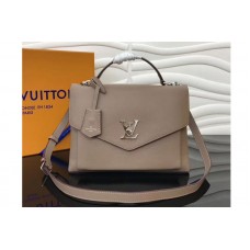 Louis Vuitton M54878 MyLockme Lockme Bags in Grey Soft Calfskin Louis Vuitton M54878 MyLockme Lockme Bags in Grey Soft Calfskin