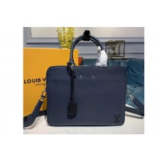 Louis Vuitton M55228 Armand Briefcase MM Bags Navy Blue Taurillon leather Louis Vuitton M55228 Armand Briefcase MM Bags Navy Blue Taurillon leather