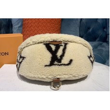 Louis Vuitton M55425 Bumbag Monogram Canvas With Woolen Louis Vuitton M55425 Bumbag Monogram Canvas With Woolen