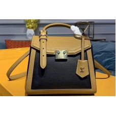 Louis Vuitton M55171 The Arch handbags Black/Brown Calf Leather Louis Vuitton M55171 The Arch handbags Black/Brown Calf Leather