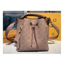 Louis Vuitton M55801 Muria bucket bag in Pink Mahina Calf leather