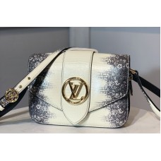 Louis Vuitton N98098 PONT 9 in Emeraude White Louis Vuitton N98098 PONT 9 in Emeraude White