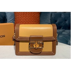 Louis Vuitton M56251 Mini Dauphine Handbags in Yellow Epi leather Louis Vuitton M56251 Mini Dauphine Handbags in Yellow Epi leather