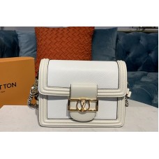 Louis Vuitton M55963 Mini Dauphine Handbags in White Epi leather Louis Vuitton M55963 Mini Dauphine Handbags in White Epi leather