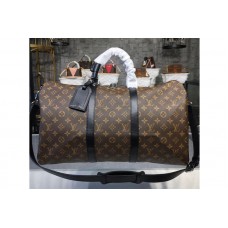 Louis Vuitton M56714 Keepall Bandouliere 55 Bags in Monogram Canvas