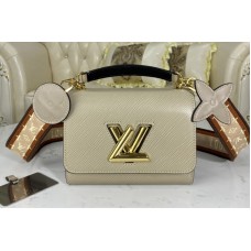 Louis Vuitton M57063 Twist Mini handbag Gray Epi leather Louis Vuitton M57063 Twist Mini handbag Gray Epi leather