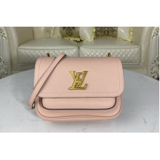 Louis Vuitton M57071 Lockme Chain PM handbag in Rose des Sables Pink Grained calf leather Louis Vuitton M57071 Lockme Chain PM handbag in Rose des Sables Pink Grained calf leather