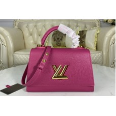 Louis Vuitton M57096 Twist One Handle PM handbag in Orchidée Pink Taurillon leather Louis Vuitton M57096 Twist One Handle PM handbag in Orchidée Pink Taurillon leather