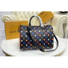 Louis Vuitton M57465 Game On Speedy Bandoulière 30 Bag in Transformed Game On Monogram Canvas