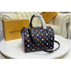 Louis Vuitton M57466 Game On Speedy Bandoulière 25 Bag in Transformed Game On Monogram Canvas