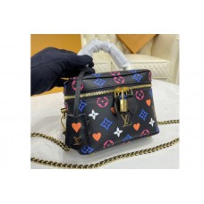 Louis Vuitton M57482 Game On Vanity PM city bag in Transformed Game On Monogram Canvas