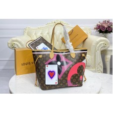 Louis Vuitton M57483 Game On Neverfull MM tote Bag in Game On Monogram canvas
