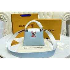 Louis Vuitton M57519 Capucines Mini handbag in Olympe Blue/Red/White Taurillon leather Louis Vuitton M57519 Capucines Mini handbag in Olympe Blue/Red/White Taurillon leather