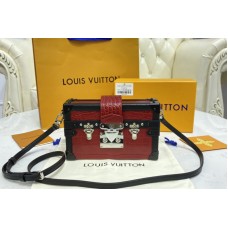 Louis Vuitton N93810 Petite Malle handbag in Fauve Brown Brilliant Alligator leather Louis Vuitton N93810 Petite Malle handbag in Fauve Brown Brilliant Alligator leather