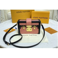 Louis Vuitton N94243 Petite Malle handbag in Pink Brilliant Alligator leather Louis Vuitton N94243 Petite Malle handbag in Pink Brilliant Alligator leather