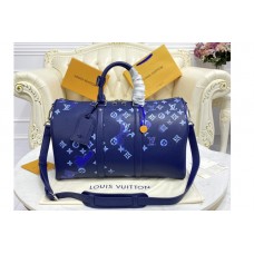 Louis Vuitton M57845 Keepall Bandoulière 40 travel bag in Ink Watercolor