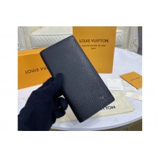 Louis Vuitton M58192 Brazza Wallet in Black Taurillon leather Louis Vuitton M58192 Brazza Wallet in Black Taurillon leather