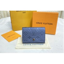 Louis Vuitton M58456 Business Card Holder in Navy Blue Monogram Empreinte leather Louis Vuitton M58456 Business Card Holder in Navy Blue Monogram Empreinte leather