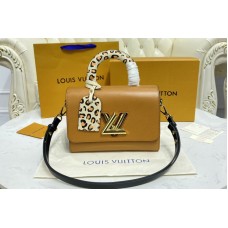Louis Vuitton M58689 Twist MM handbag in Gold Epi grained leather Louis Vuitton M58689 Twist MM handbag in Gold Epi grained leather