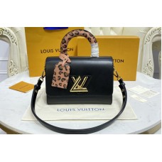 Louis Vuitton M58568 Twist MM handbag in Black Epi grained leather Louis Vuitton M58568 Twist MM handbag in Black Epi grained leather