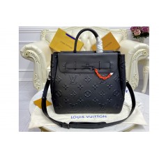 Louis Vuitton M58710 Steamer Tote Bag in Black cowhide leather Louis Vuitton M58710 Steamer Tote Bag in Black cowhide leather