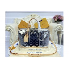 Louis Vuitton M58755 Neo Porte Documents Voyage Bag in Monogram Mirror coated canvas