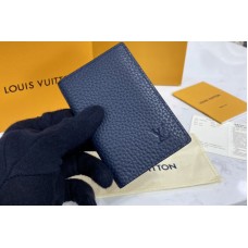 Louis Vuitton M58808 Pocket Organizer in Navy Blue Taurillon leather Louis Vuitton M58808 Pocket Organizer in Navy Blue Taurillon leather