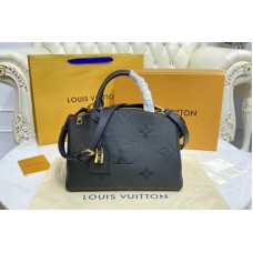 Louis Vuitton M58916 Petit Palais tote bag in Black Monogram Empreinte Leather