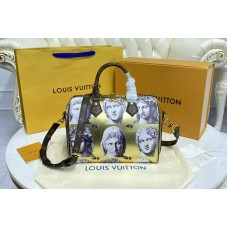 Louis Vuitton M59136 Speedy Bandoulière 25 handbag in Gold Cowhide leather Louis Vuitton M59136 Speedy Bandoulière 25 handbag in Gold Cowhide leather
