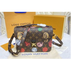 Louis Vuitton M59257 Pochette Metis handbag in Monogram Cameo printed canvas Louis Vuitton M59257 Pochette Metis handbag in Monogram Cameo printed canvas
