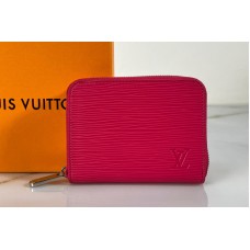 Louis Vuitton M60152 Zippy coin purse in Rosy Epi Leather Louis Vuitton M60152 Zippy coin purse in Rosy Epi Leather
