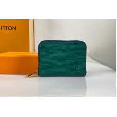 Louis Vuitton M60152 Zippy coin purse in Green Epi Leather Louis Vuitton M60152 Zippy coin purse in Green Epi Leather