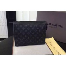 Louis Vuitton M61692 Pochette Voyage MM in Monogram Eclipse Canvas Louis Vuitton M61692 Pochette Voyage MM in Monogram Eclipse Canvas