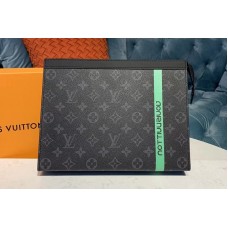 Louis Vuitton M61692 Pochette Voyage MM Bags Monogram Eclipse Canvas Louis Vuitton M61692 Pochette Voyage MM Bags Monogram Eclipse Canvas