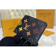Louis Vuitton M61695 Multiple Wallet in Monogram Eclipse Canvas Louis Vuitton M61695 Multiple Wallet in Monogram Eclipse Canvas