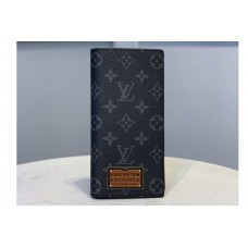 Louis Vuitton M61697 Brazza Wallet in Monogram Eclipse Canvas Louis Vuitton M61697 Brazza Wallet in Monogram Eclipse Canvas