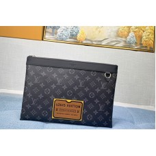 Louis Vuitton M62291 Discovery clutch in Monogram Eclipse canvas Louis Vuitton M62291 Discovery clutch in Monogram Eclipse canvas
