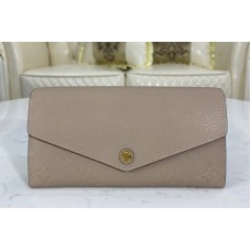 Louis Vuitton M68708 Sarah wallet Touterelle Beige Monogram Empreinte leather Louis Vuitton M68708 Sarah wallet Touterelle Beige Monogram Empreinte leather