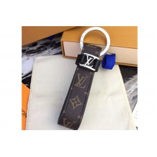 Louis Vuitton M62709 Dragonne Key Holder Monogram Canvas Silver Hardware Louis Vuitton M62709 Dragonne Key Holder Monogram Canvas Silver Hardware