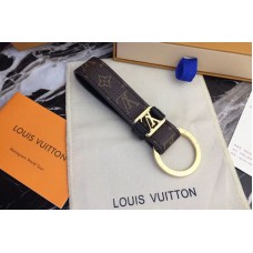 Louis Vuitton M62709 Dragonne Key Holder Monogram Canvas Gold Hardware Louis Vuitton M62709 Dragonne Key Holder Monogram Canvas Gold Hardware