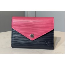 Louis Vuitton M62204 Victorine wallet in Indigo Blue / Hot Pink Epi Leather Louis Vuitton M62204 Victorine wallet in Indigo Blue / Hot Pink Epi Leather