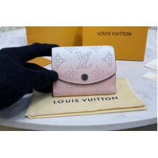 Louis Vuitton M80491 Iris XS wallet in Gradient Pink Mahina perforated calf leather