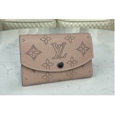 Louis Vuitton M62541 iris compact wallet in Magnolia Mahina leather