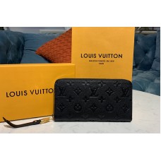 Louis Vuitton M61864 Zippy wallet Black Monogram Empreinte Leather