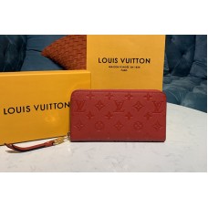 Louis Vuitton M63691 Zippy wallet Red Monogram Empreinte Leather