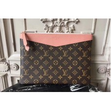 Louis Vuitton M64590 Daily Pouch Bags in Monogram Canvas With Pink Louis Vuitton M64590 Daily Pouch Bags in Monogram Canvas With Pink