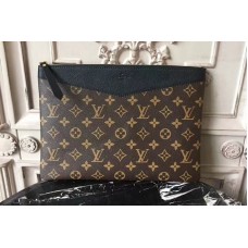 Louis Vuitton M62048 Daily Pouch Bags in Monogram Canvas With Black Louis Vuitton M62048 Daily Pouch Bags in Monogram Canvas With Black